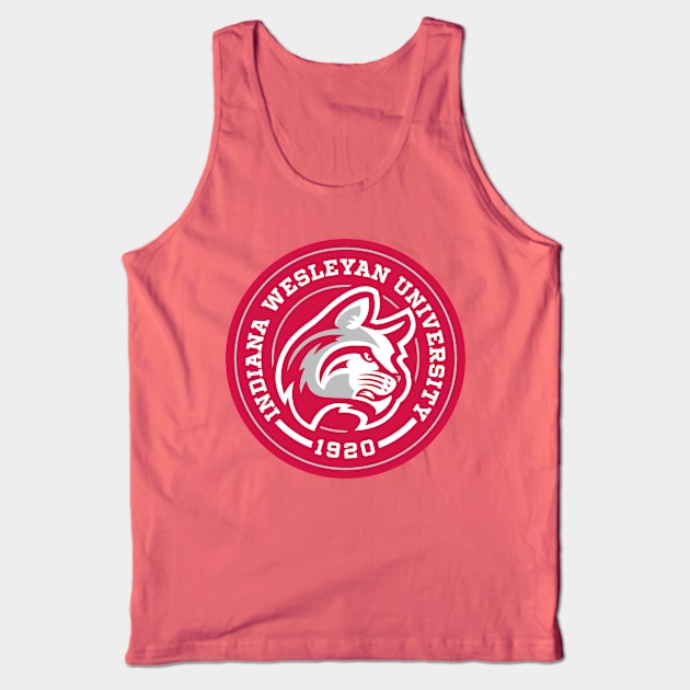 Indiana Wesleyan - Wildcats Tank Top by Josh Wuflestad